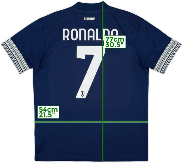 2020-21 Juventus Camiseta Visitante Ronaldo #7 - 8/10 - (L)