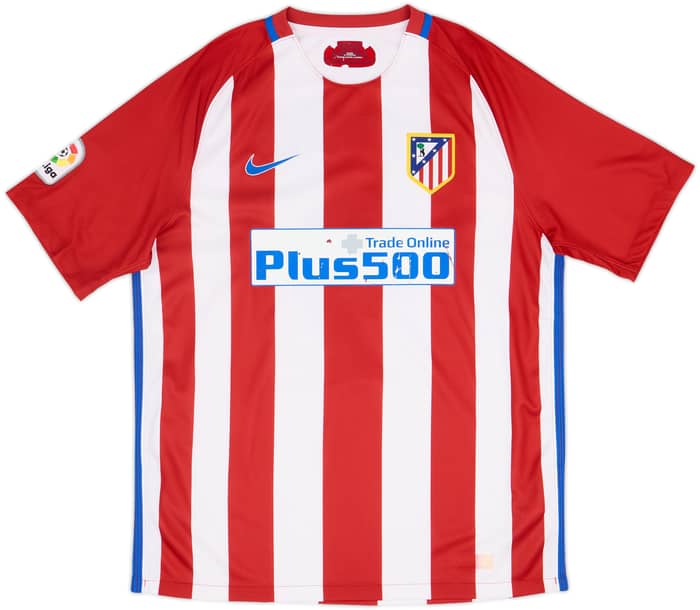 2016-17 Atletico Madrid Home Shirt F.Torres #9 - 6/10 - (L)