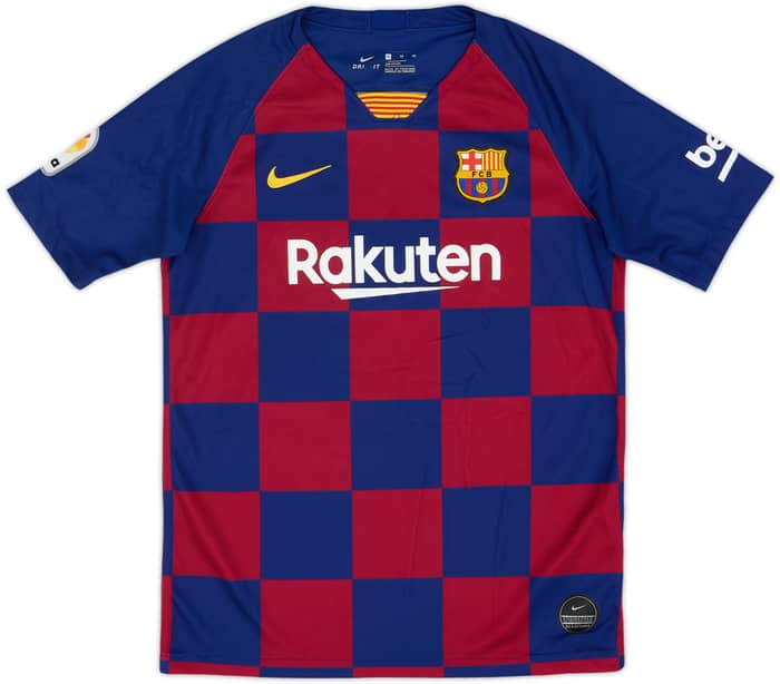 2019-20 Barcelona Home Shirt Messi #10 - 8/10 - (XL.Boys)
