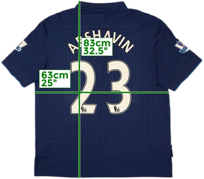 2009-10 Arsenal Away Shirt Arshavin #23 - 5/10 - (3XL)