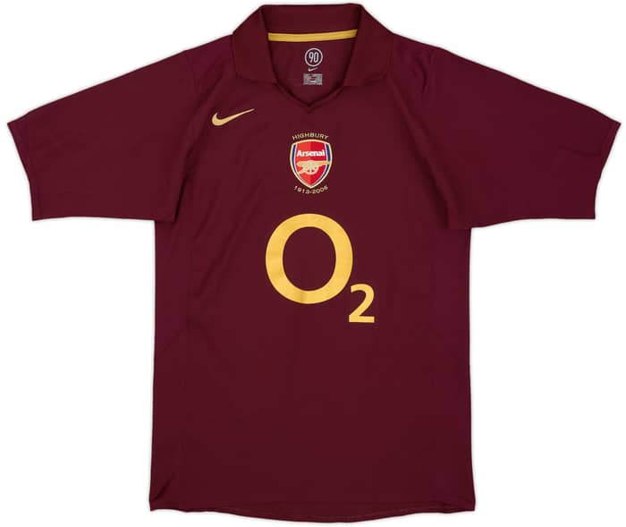2005-06 Arsenal Home Shirt Henry #14 - 8/10 - (S)