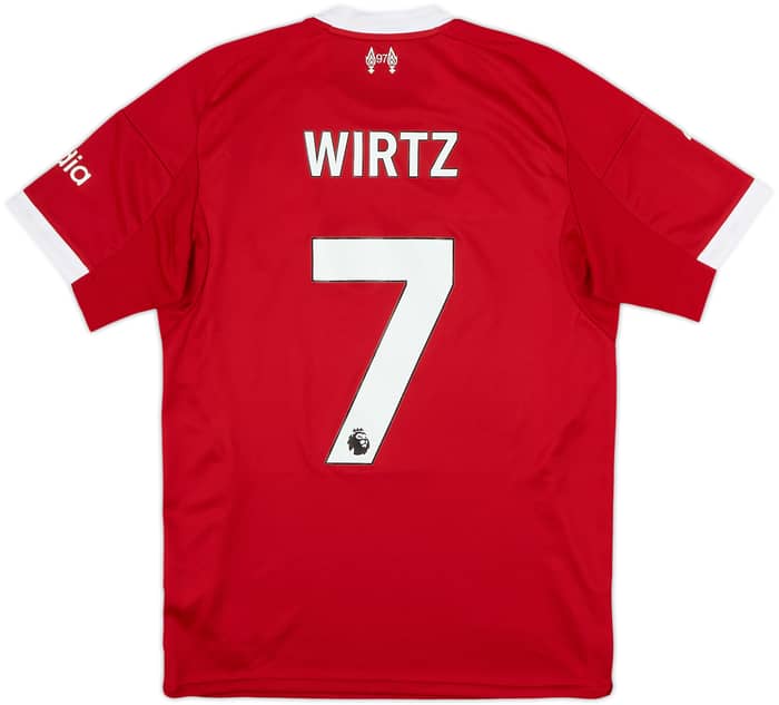 2025-26 Liverpool Home Shirt Wirtz #7 - 10/10 - (M)