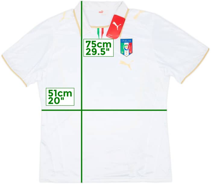 2007-08 Italia Camiseta Visitante (L)