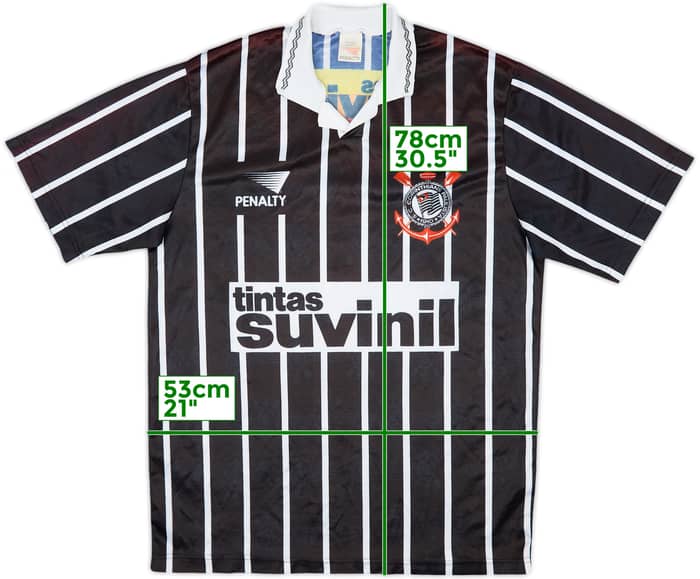 1995 Corinthians Away Shirt - 4/10 - (L)