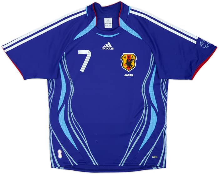 2006-08 Japan Home Shirt Nakata #7 - 6/10 - (L)