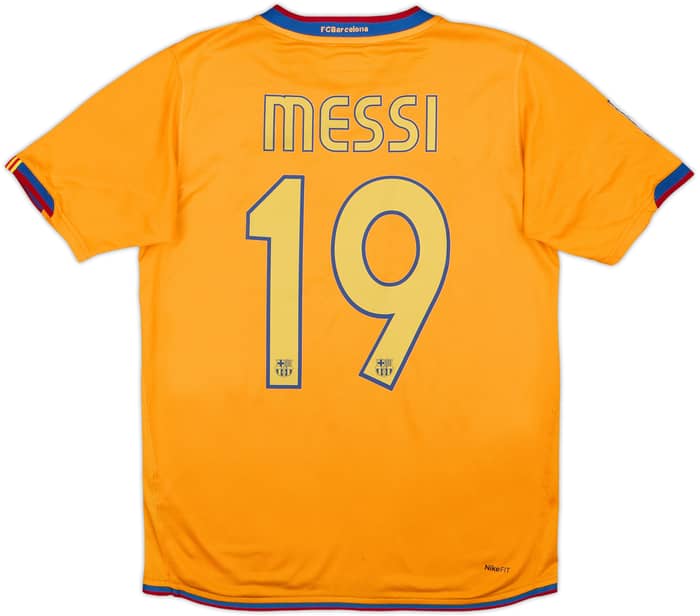 2006-08 Barcelona Away Shirt Messi #19 - 6/10 - (M)