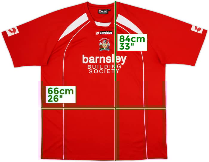 2008-09 Barnsley Home Shirt - 9/10 - (XXL)