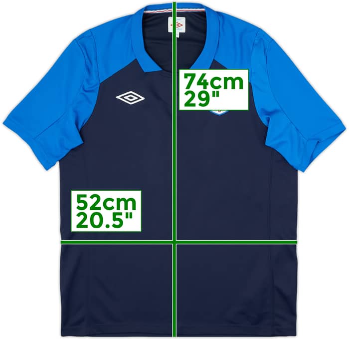 2010-11 England Umbro Training Shirt - 6/10 - (M)