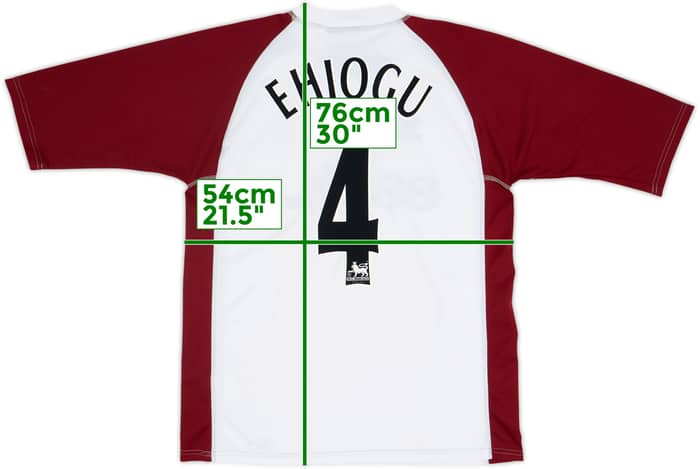 2004 Middlesbrough Away Shirt Ehiogu #4 - 8/10 - (3XL)