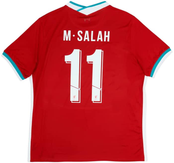 2020-21 Liverpool Home Shirt M.Salah #11 - 5/10 - (XL)