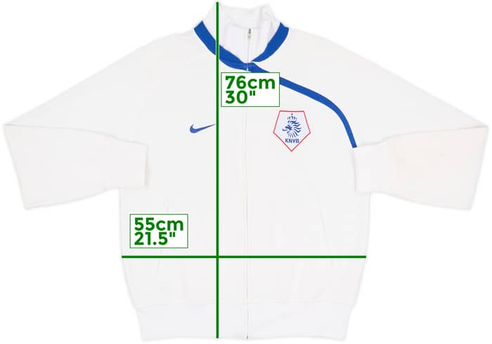 2008-09 Netherlands Nike Track Jacket - 7/10 - (L)
