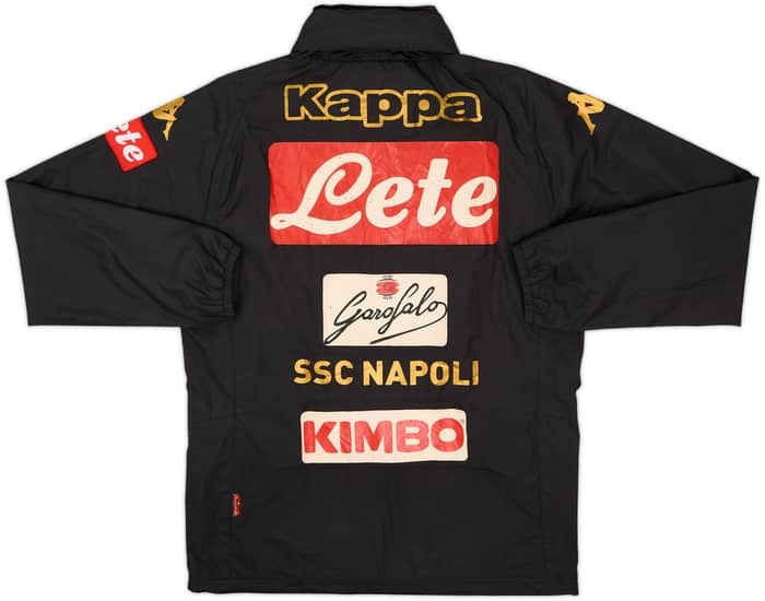 2016-17 Napoli Kappa Hooded Rain Jacket - 6/10 - (M)