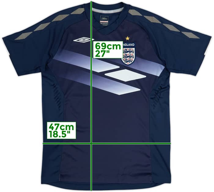 2007-09 England Umbro Training Shirt - 7/10 - (XS)