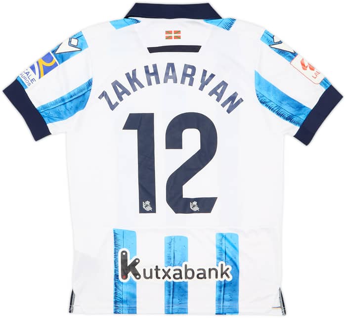 Camiseta de local de la Real Sociedad 2023-24 Zakharyan #12 - 8/10 - (S)