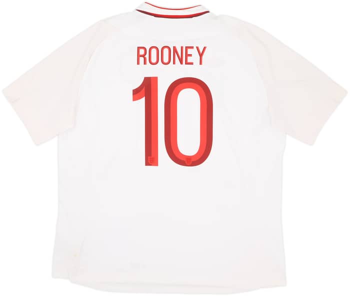 2012-13 England Home Shirt Rooney #10 - 6/10 - (3XL)