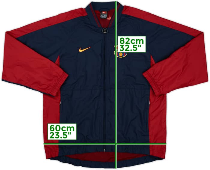 1999-00 Barcelona Nike Track Jacket - 8/10 - (S)