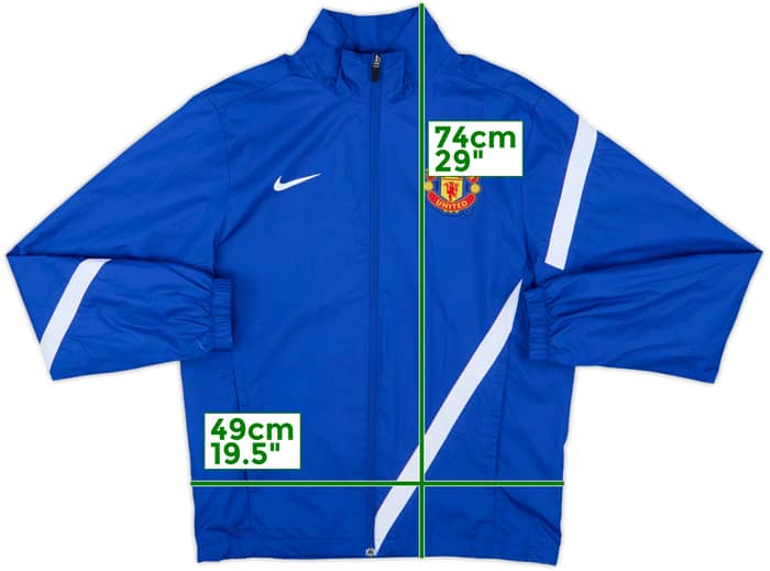 2011-12 Manchester United Nike Track Jacket - 8/10 - (M)