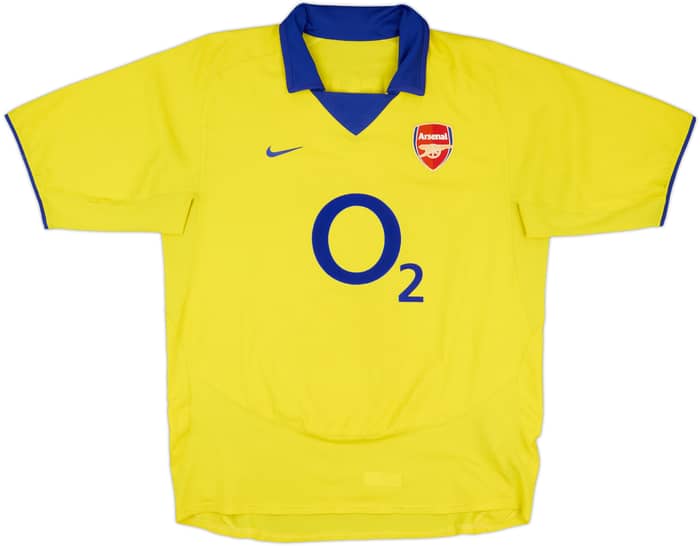 2003-05 Arsenal Away Shirt Henry #14 - 8/10 - (L)