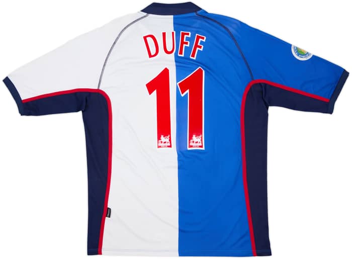 2002-03 Blackburn Home Shirt Duff #11 - 8/10 - (XL)