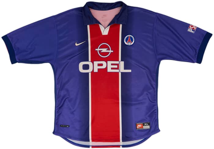 1998-99 Paris Saint-Germain Home Shirt Okocha #10 - 5/10 - (XL)