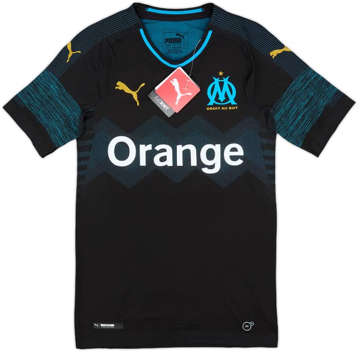 2018-19 Olympique Marseille EvoKnit Player Issue Away Shirt Balotelli #9 (S)
