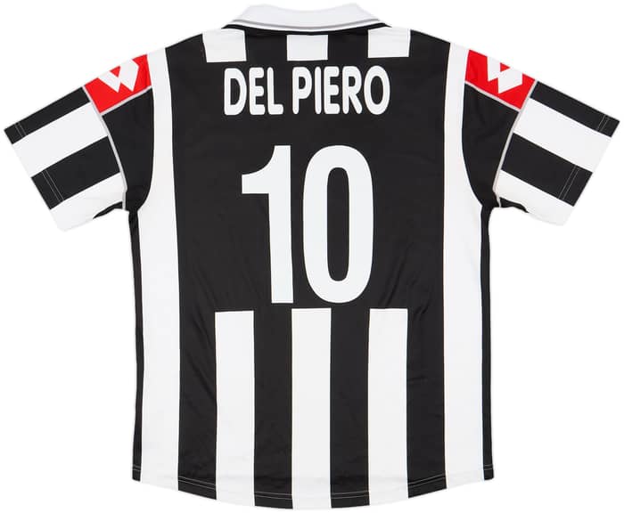2000-01 Juventus Home Shirt Del Piero #10 - 8/10 - (L)
