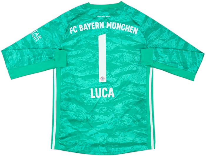 2019-20 Bayern Munich GK Shirt Luca #1 - 8/10 - (XL.Boys)