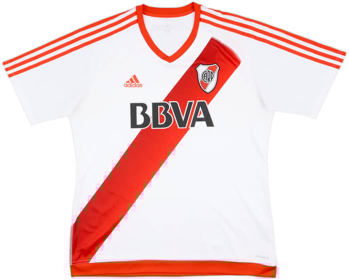 2016-17 River Plate Home Shirt - 8/10 - (XL)