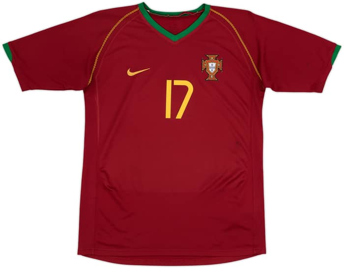 2006-08 Portugal Home Shirt C.Ronaldo #17 - 6/10 - (S)