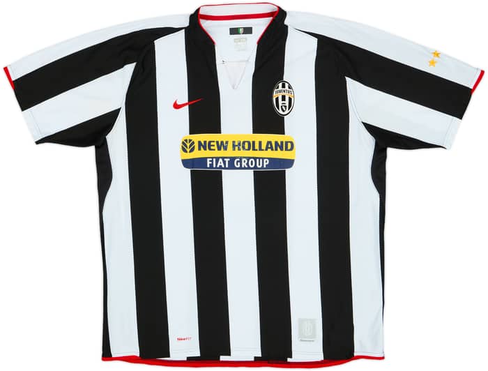 2007-08 Juventus Home Shirt Chiellini #3 - 6/10 - (XXL)