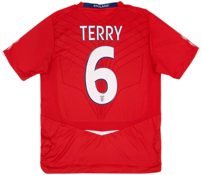 2008-10 England Away Shirt Terry #6 - 8/10 - (L)