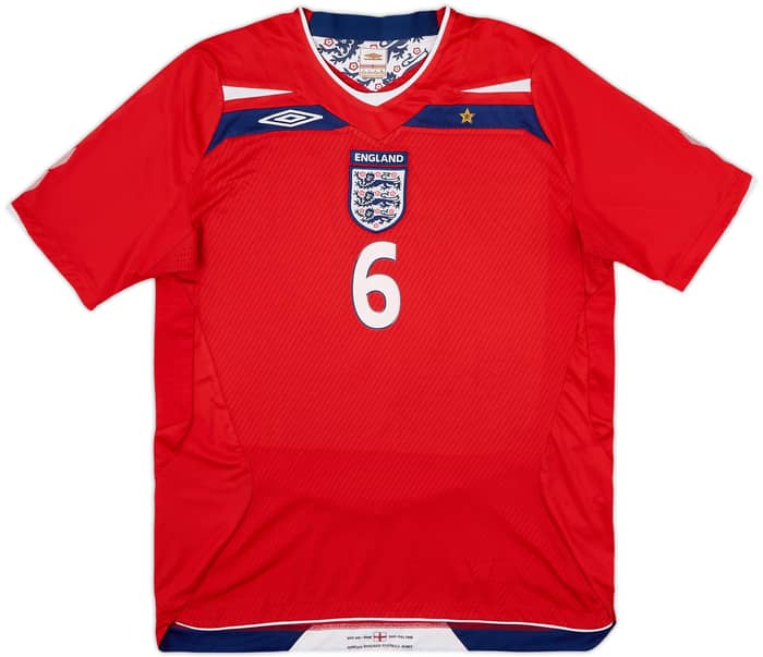 2008-10 England Away Shirt Terry #6 - 8/10 - (L)