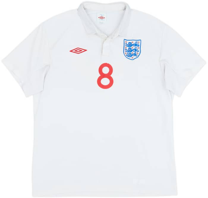 2009-10 England Home Shirt Lampard #8 - 4/10 - (L)