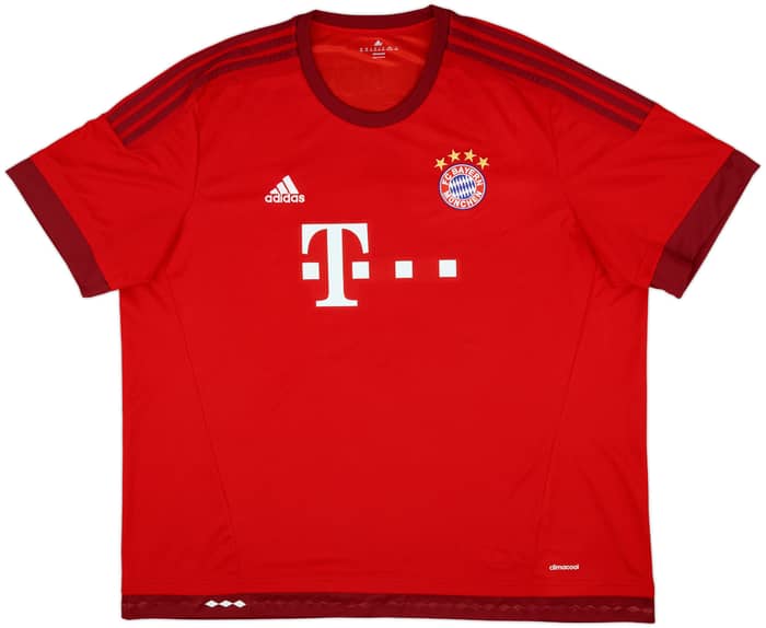 2015-16 Bayern Munich Home Shirt Robben #10 - 9/10 - (3XL)