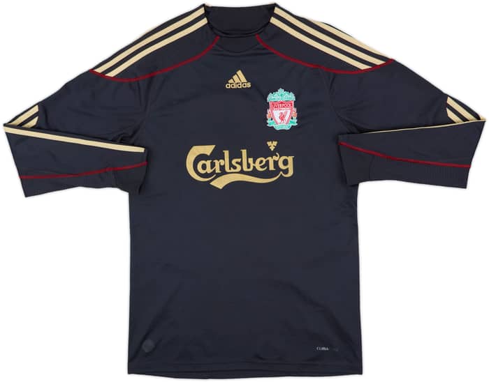 2009-10 Liverpool Away L/S Shirt Gerrard #8 - 6/10 - (S)