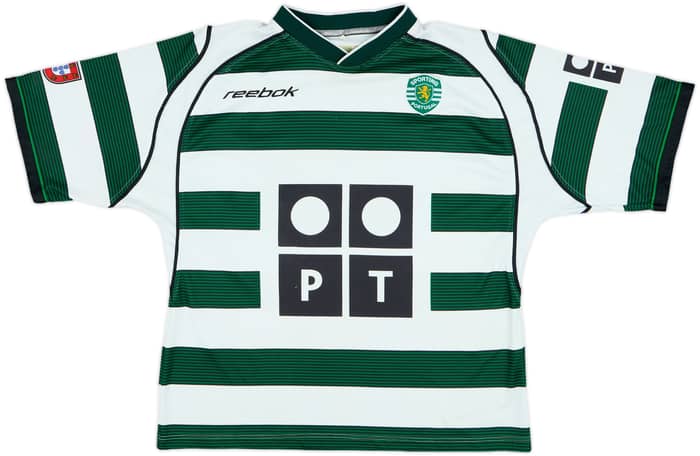 2002-03 Sporting CP Home Shirt - 6/10 - (M)