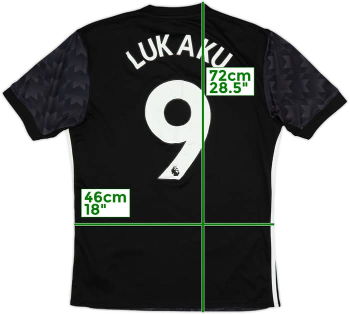 2017-18 Manchester United Away Shirt Lukaku #9 - 6/10 - (S)