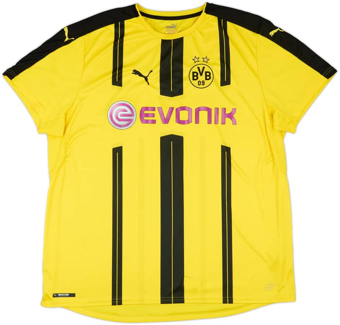 2016-17 Borussia Dortmund Home Shirt Bartra #5 - 8/10 - (3XL)