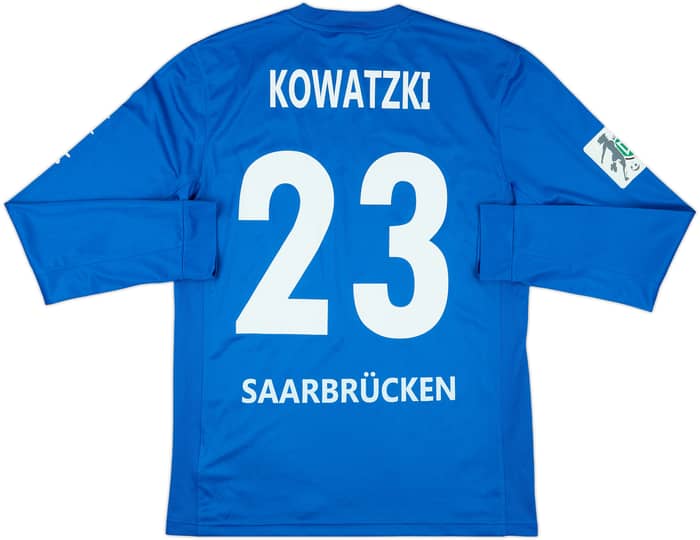 2014-15 FC Saarbrucken Frauen Match Issue Home L/S Shirt Kowatzki #23