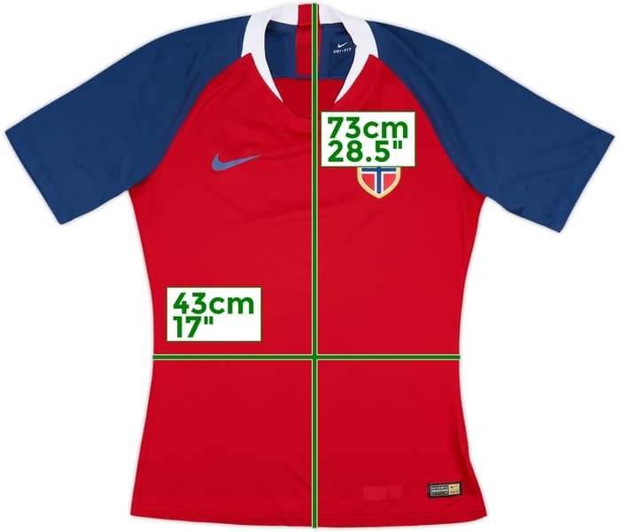 2018-19 Norway Authentic Home Shirt - 10/10 - (M)
