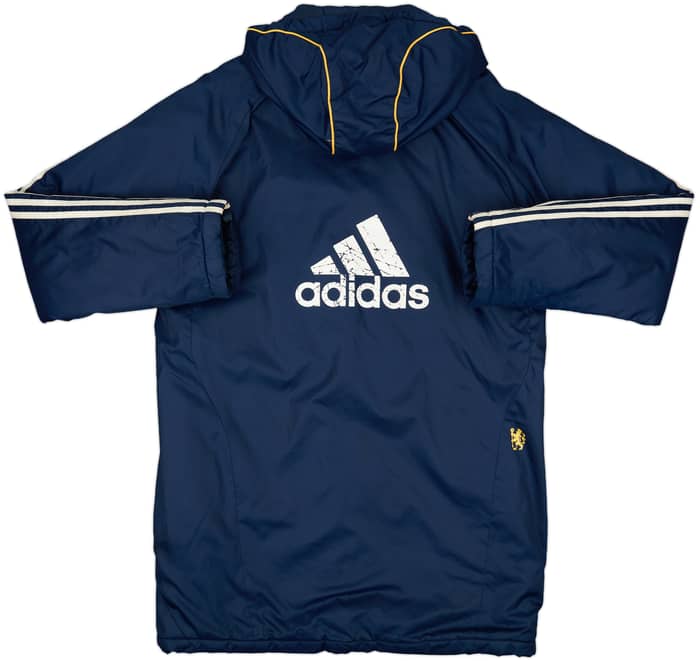 2010-11 Chelsea adidas Padded Bench Coat - 5/10 - (M)