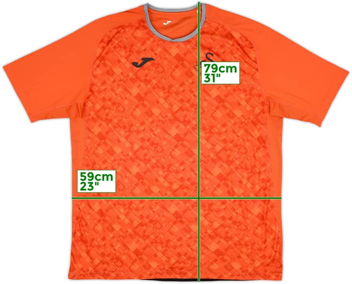 2020-21 Swansea Joma Training Shirt - 8/10 - (XXL)