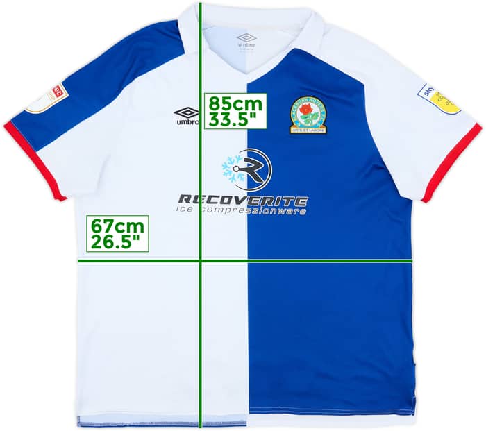 2020-21 Blackburn Home Shirt - 8/10 - (3XL)