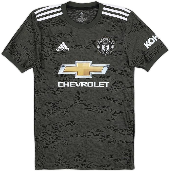 2020-21 Manchester United Away Shirt B.Fernandes #18 - 9/10 - (XS)