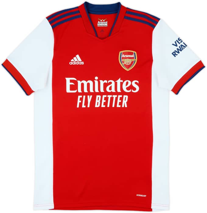 2021-22 Arsenal Home Shirt Odegaard #8 - 10/10 - (M)