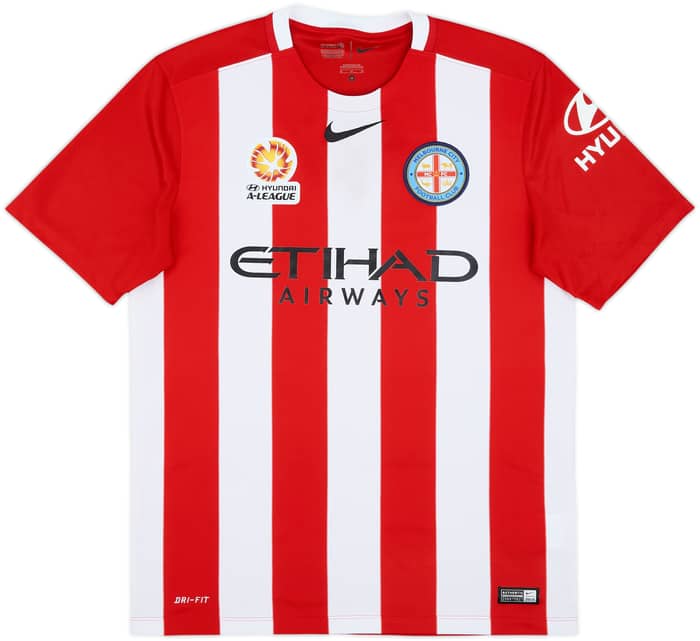2015-16 Melbourne City Away Shirt - 9/10 - (M)