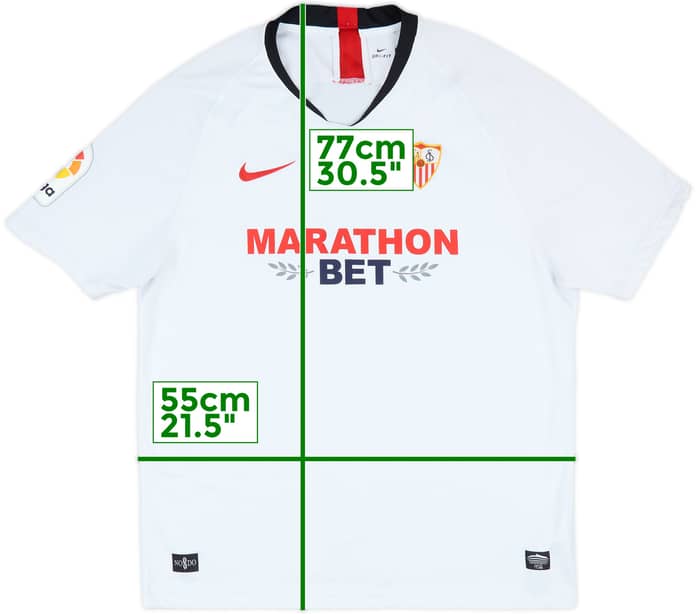 2019-20 Sevilla Home Shirt - 7/10 - (XL)