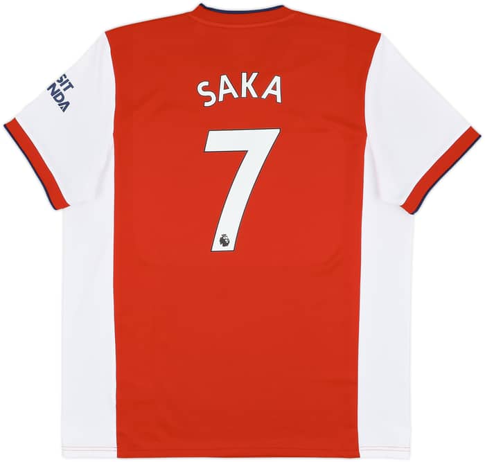 2021-22 Arsenal Home Shirt Saka #7 - 10/10 - (XXL)
