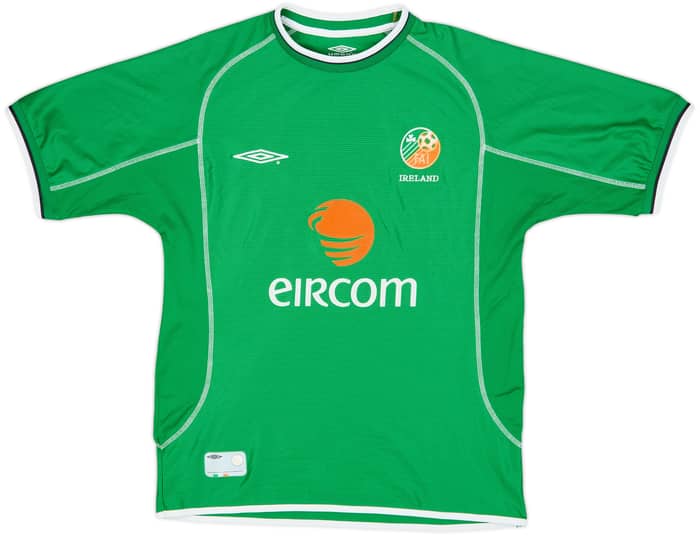 2001-03 Ireland Home Shirt Keane #6 - 6/10 - (M)