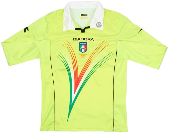 2011-12 Italy Diadora Referee L/S Shirt - 9/10 - (S)